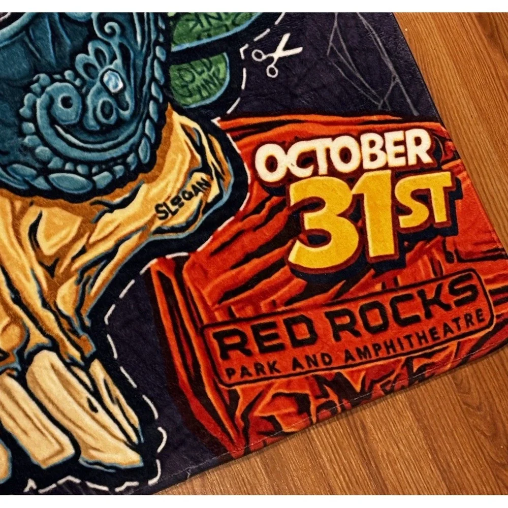 Mac Miller Red Rocks Halloween Concert Large Area Rug 92